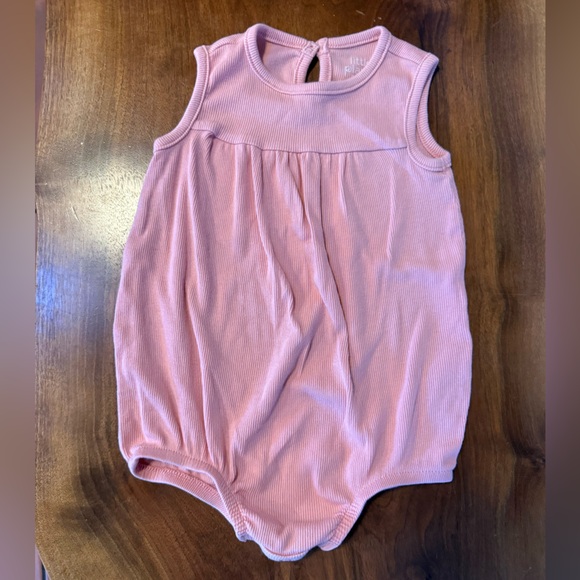 Little Planet Other - Adorable Pink Sleeveless Kids Romper